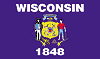 Wisconsin Flagge
